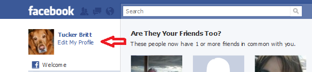 Set the profile picture for your Facebook page