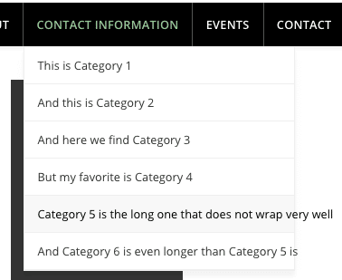 gantry 5 menu problem