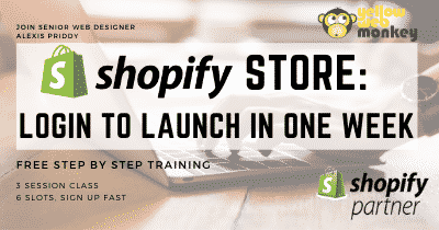 Shopify Store: Login to Launch in One Week