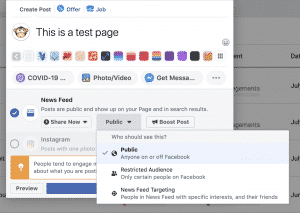 Targeting FB newsfeed tutorial
