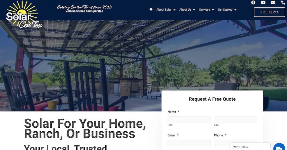 solar centex remodel wordpress