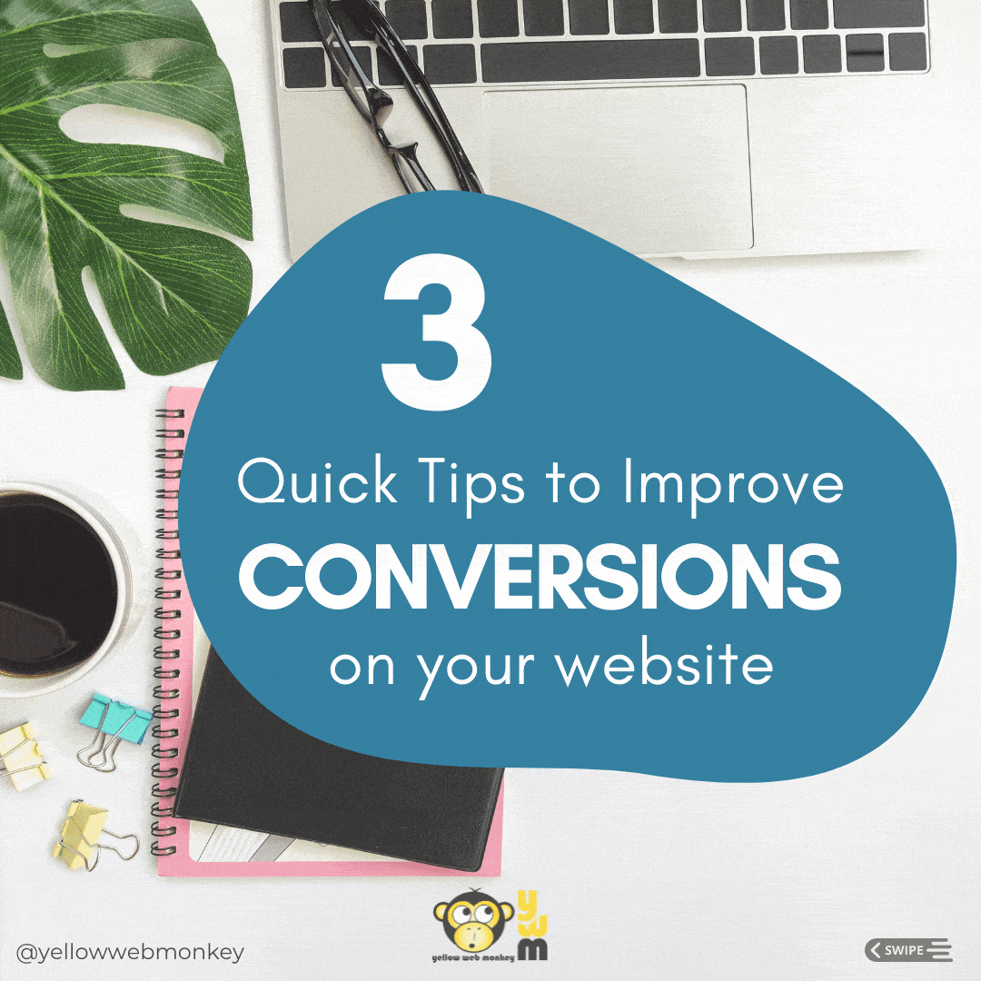 quick tips to improve conversions