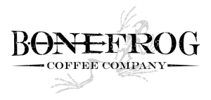 Bonefrog coffee logo