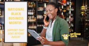 black business owner on the phone
